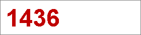 Das Jahr 1436