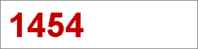 Das Jahr 1454