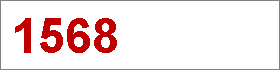 Das Jahr 1568
