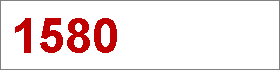 Das Jahr 1580