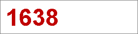 Das Jahr 1638