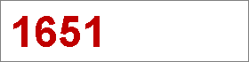 Das Jahr 1651 Das Jahr 1651