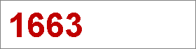 Das Jahr 1663