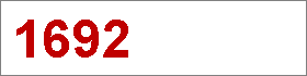 Das Jahr 1692 Das Jahr 1692