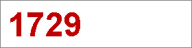 Das Jahr 1729 Das Jahr 1729