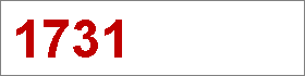 Das Jahr 1731