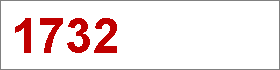 Das Jahr 1732