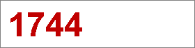 Das Jahr 1744