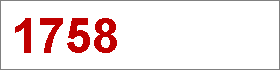 Das Jahr 1758