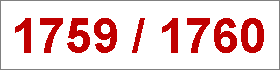 Das Jahr 1759/1760