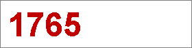 Das Jahr 1765