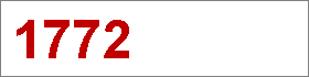 Das Jahr 1772