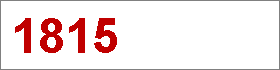 Das Jahr 1815 Das Jahr 1815