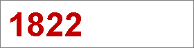 Das Jahr 1822