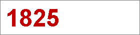 Das Jahr 1825