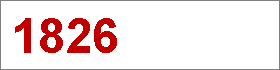 Das Jahr 1826