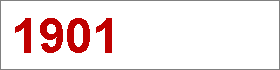 Das Jahr 1901