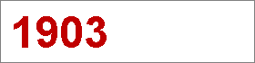 Das Jahr 1903