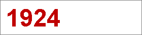 Das Jahr 1924