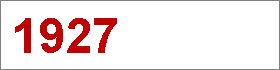 Das Jahr 1927