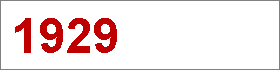 Das Jahr 1929