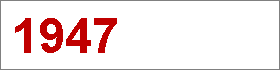 Das Jahr 1947