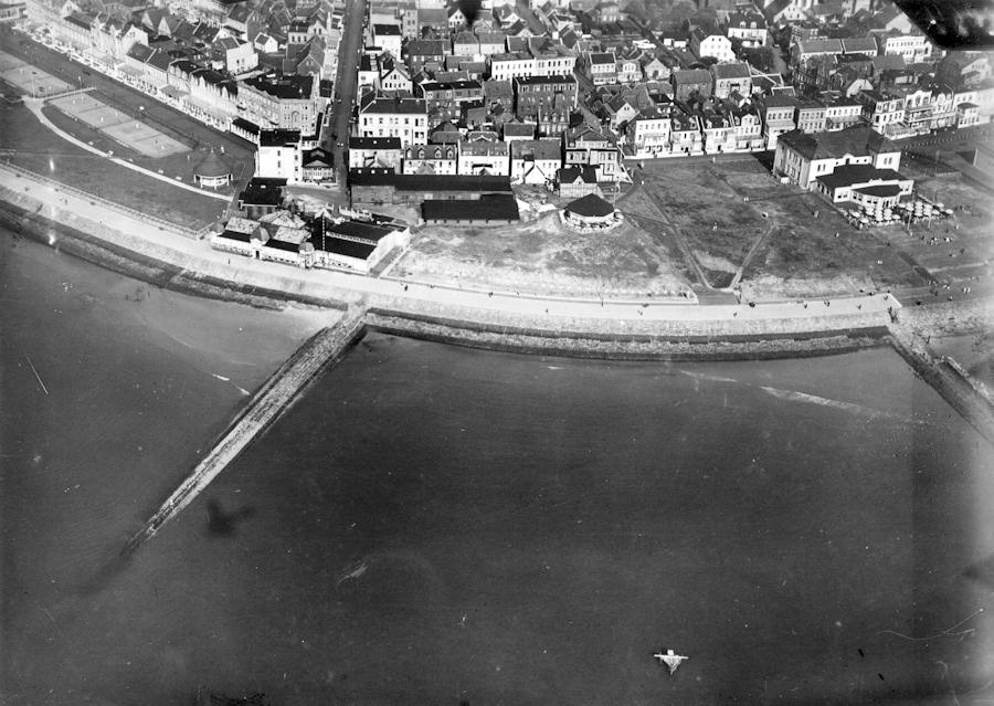 1955 (um) - Luftaufnahme vom Westkopf