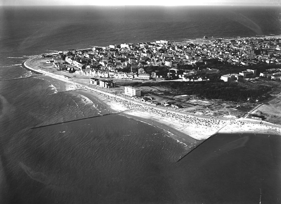 1955 (um) - Luftaufnahme vom Westkopf
