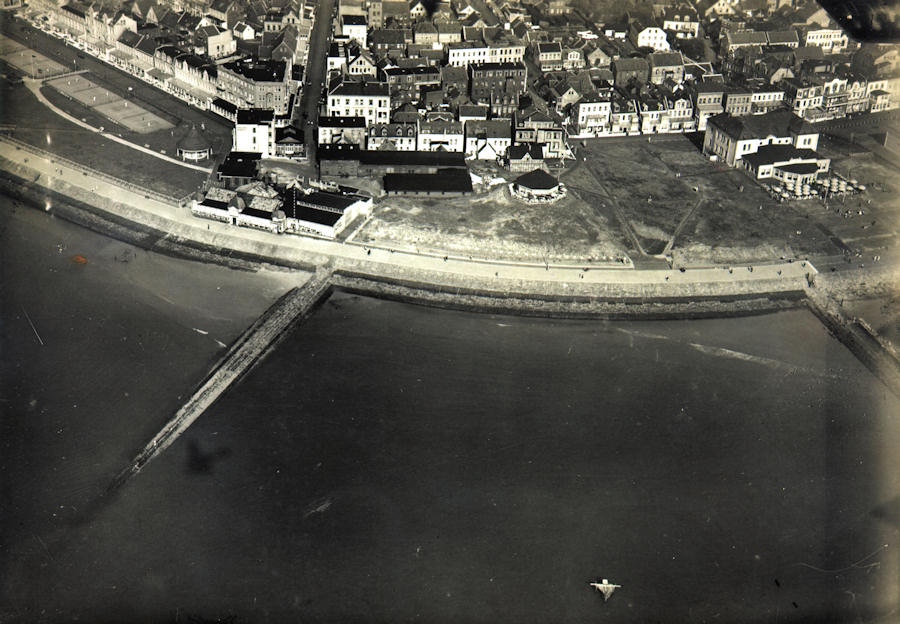 1955 (um) - Luftaufnahme vom Westkopf