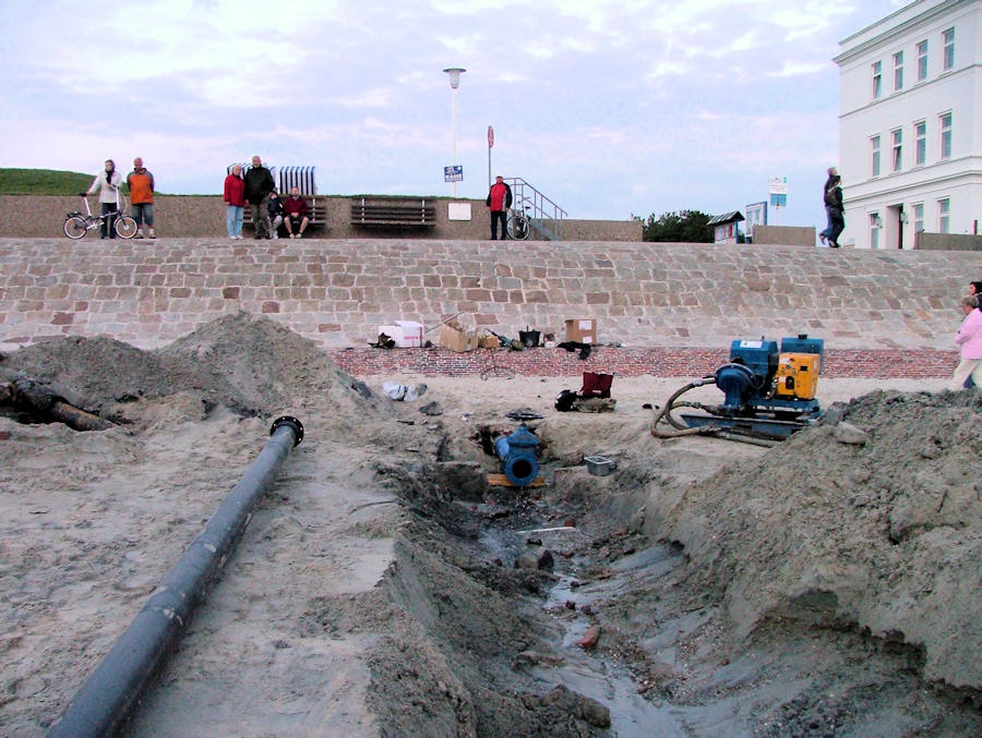 2008 - Neue Seewasserleitung