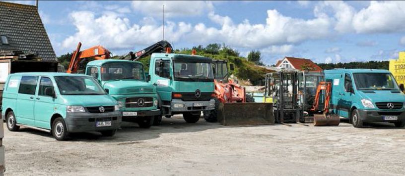 Fuhrpark des Unternehmens Bodenstab Fuhrpark des Unternehmens Bodenstab