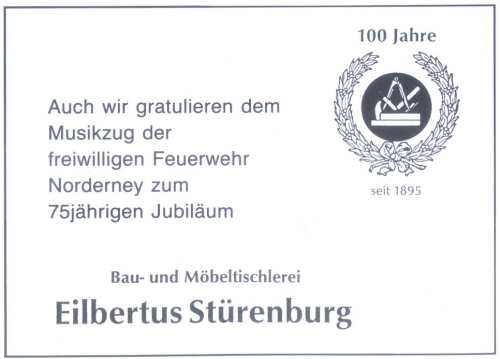 Anzeige im Jubiläumsheft