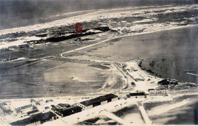 Die "Gastanstalt" (Gaswerk) brennt 1901