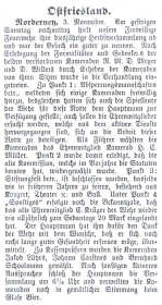 Zeitungsbericht