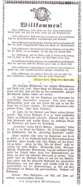 Feuerwehr Verbandstag auf Norderney 1925