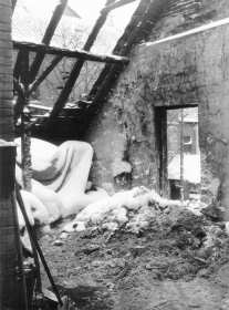 Brand Bäckerei Saathoff, am 19.01.1941