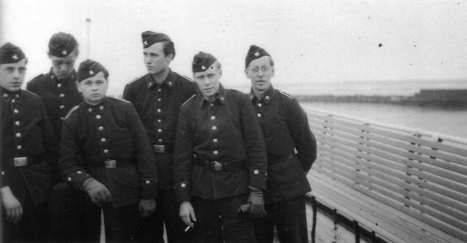 Feuerwehrschule in Loy, am 22.03.1952 Feuerwehrschule in Loy, am 22.03.1952