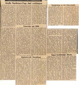 Landesverbandstag 11. - 13. Juni 1954