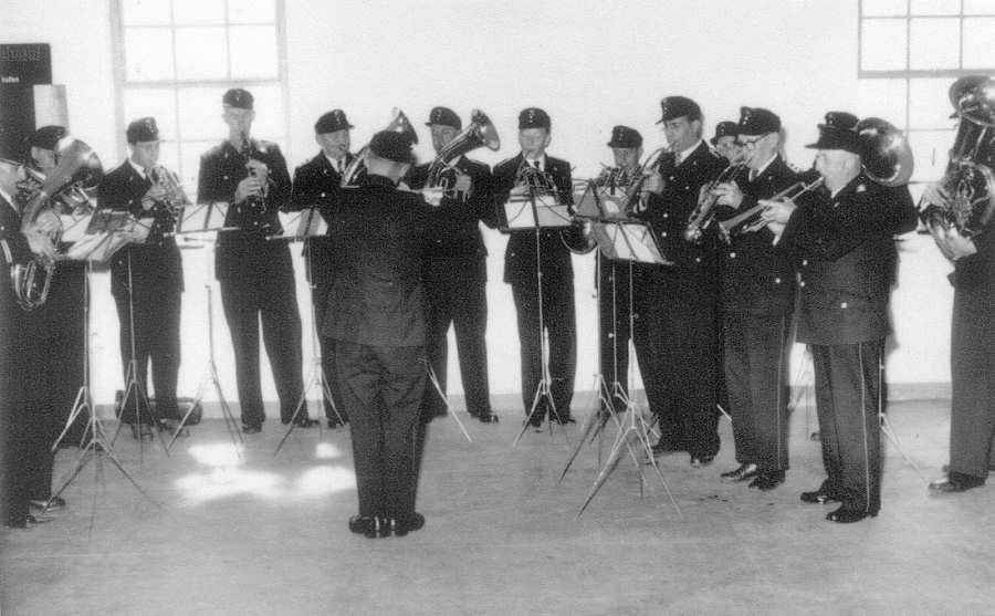 Einweihung der Ehrentafel am 05.05.1957