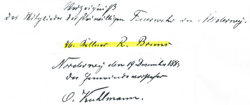Reinhard Bruns wird 100 Jahre