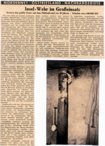 Brand in "Richters Hotel" Nov./Dez. 1961 - Bäckerstr. 11