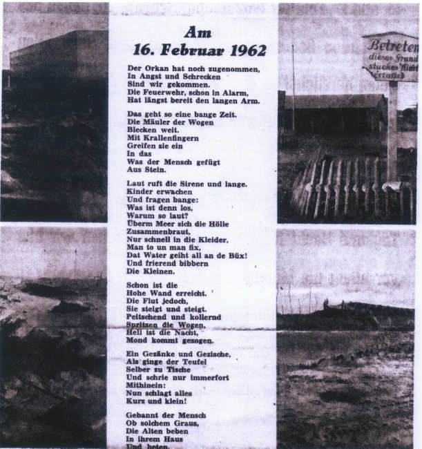 Die schwerste Sturmflut seit 100 Jahren - Februar 1962