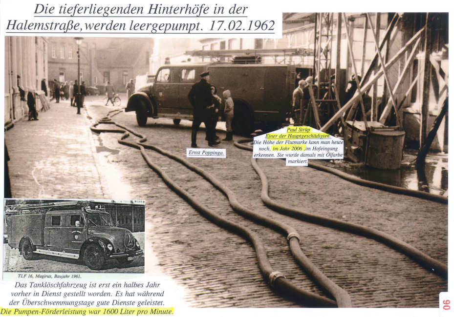 Die schwerste Sturmflut seit 100 Jahren - Februar 1962