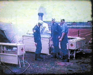 Das DRK-Norden kocht für alle Teilnehmer eine leckere Erbsensuppe. Das DRK-Norden kocht für alle Teilnehmer eine leckere Erbsensuppe.