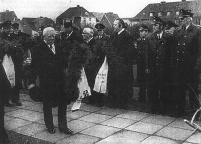 Volkstrauertag im November 1976