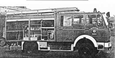 Löschfahrzeug mit Allradantrieb