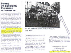 Stellv. StBm. Bonno Eberhardt leitet seine letzte Groß-Übung im Sommer 1986