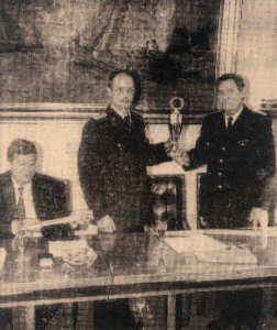 Erster offizieller Besuch der F.F. Garz/Rügen - 20.04.1991 Erster offizieller Besuch der F.F. Garz/Rügen - 20.04.1991