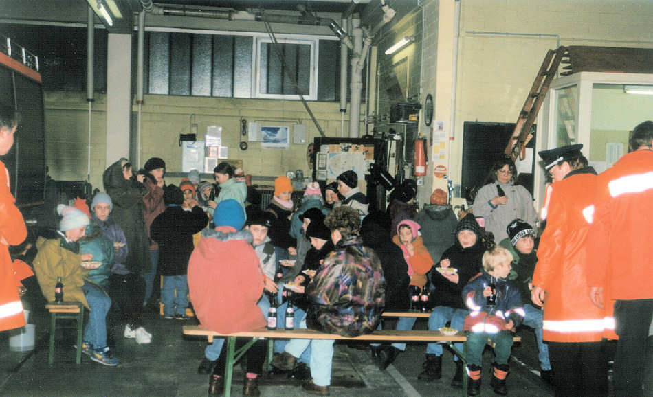 Kinder aus Weißrußland zu Besuch - 17.03.1998