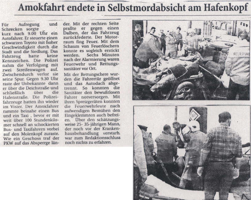 Einsatz-Hilfeleistung - 30.04.2003